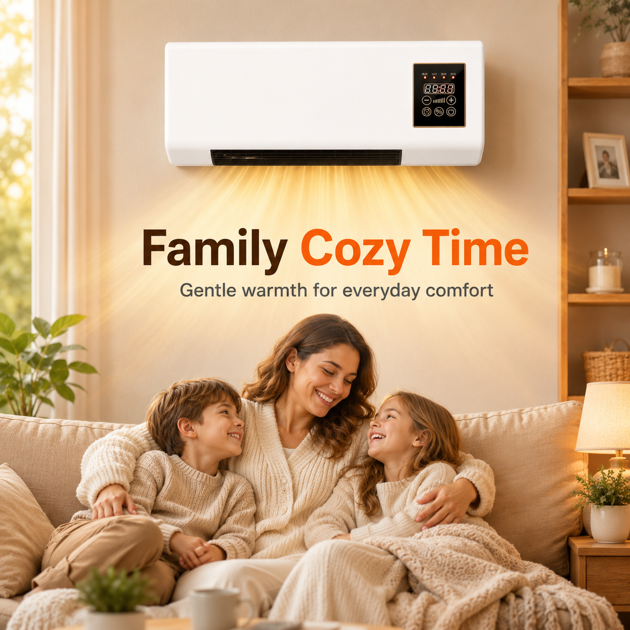 ❄️🔥 No Installation Required — The All-Season Heating & Cooling Air Conditioner 🌬️🏠