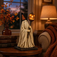 Glowing Pumpkin Staff Ghost