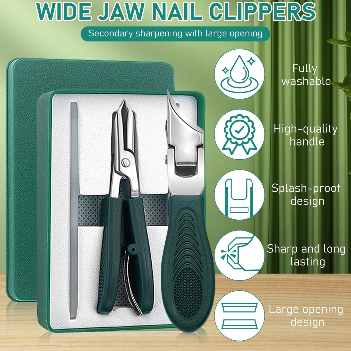 Eagle Beak Nail Clippers – Precision Trimming for Thick & Ingrown Nails