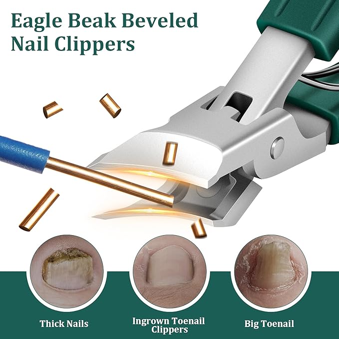 Eagle Beak Nail Clippers – Precision Trimming for Thick & Ingrown Nails
