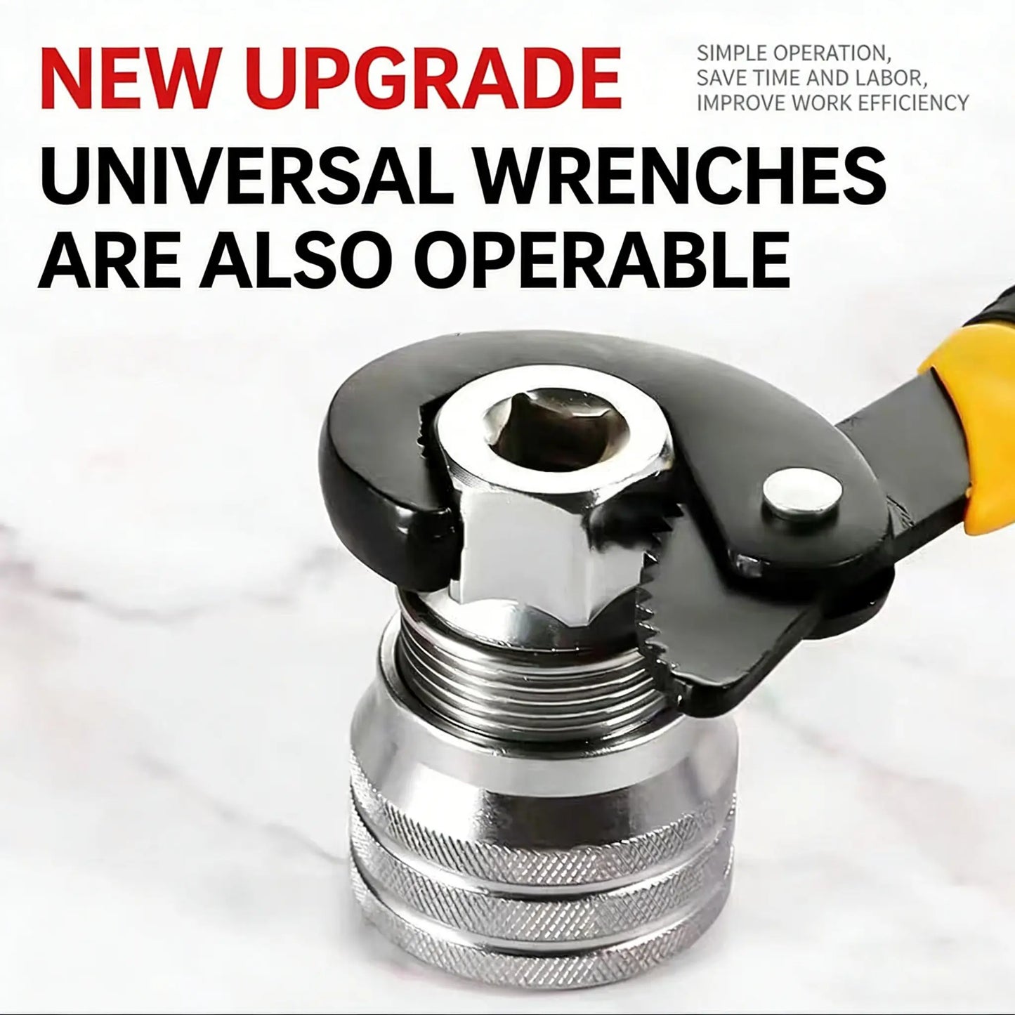 👨‍🔧【Father's Day Gift】🔧 Multi-Use Socket Wrench, Durable Repair Tool for Home & Auto Maintenancedeal