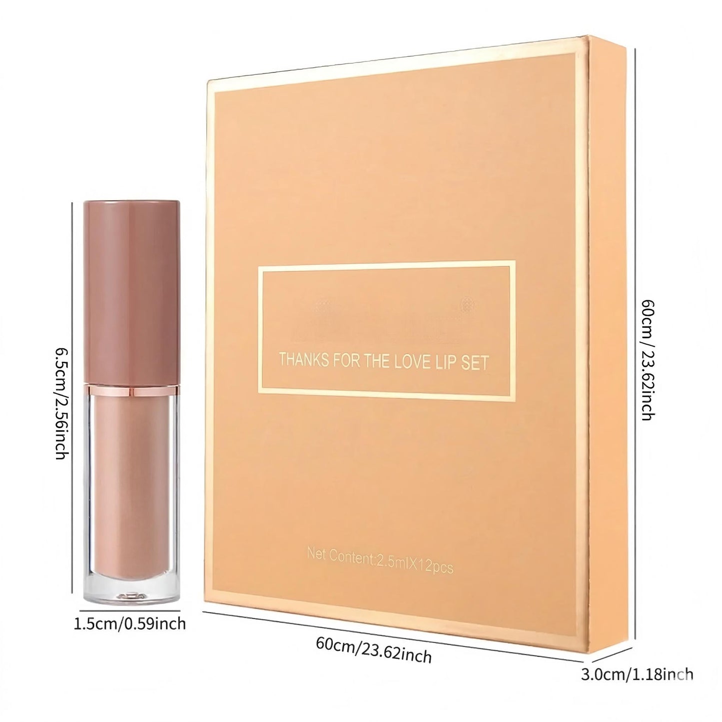 💥LIMITED DEAL 💄 12-Color Liquid Lipstick Gift Set