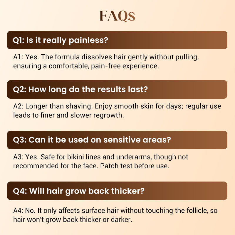 🔥LAST DAY 50% OFF Ahlwo  Gentle & Painless Hair Removal Cream Duo for Sensitive Skin