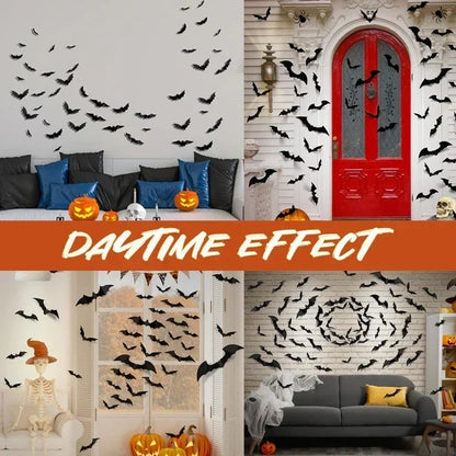 🎃 2026 Hot Sale – 3D LED Bat Wall Decorations for Halloween