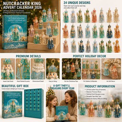 🔥49% OFF–Limited Time! –🎄2026 Nutcracker Christmas Advent Calendar