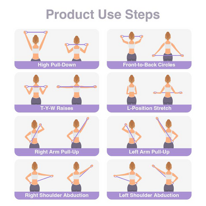 Figure 8 Resistance Band for Arms, Back & Shoulders