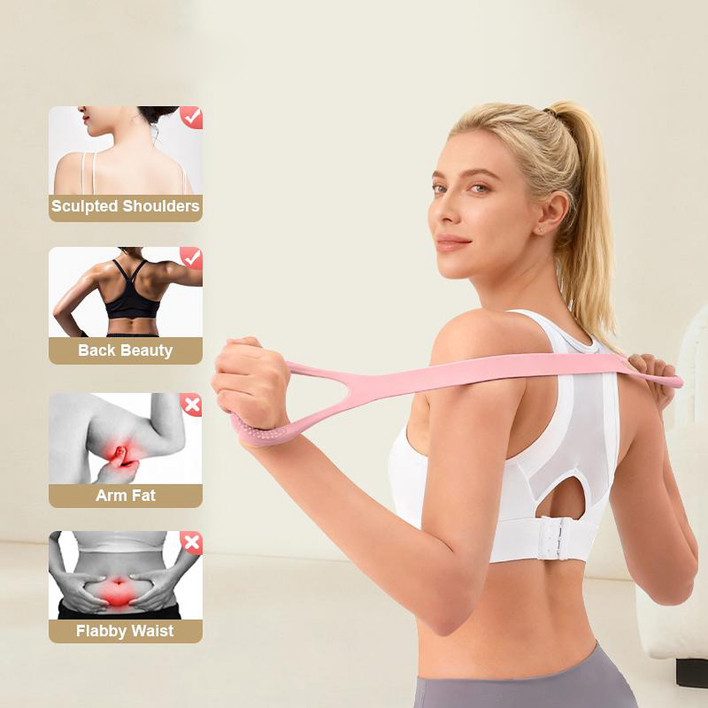 Figure 8 Resistance Band for Arms, Back & Shoulders