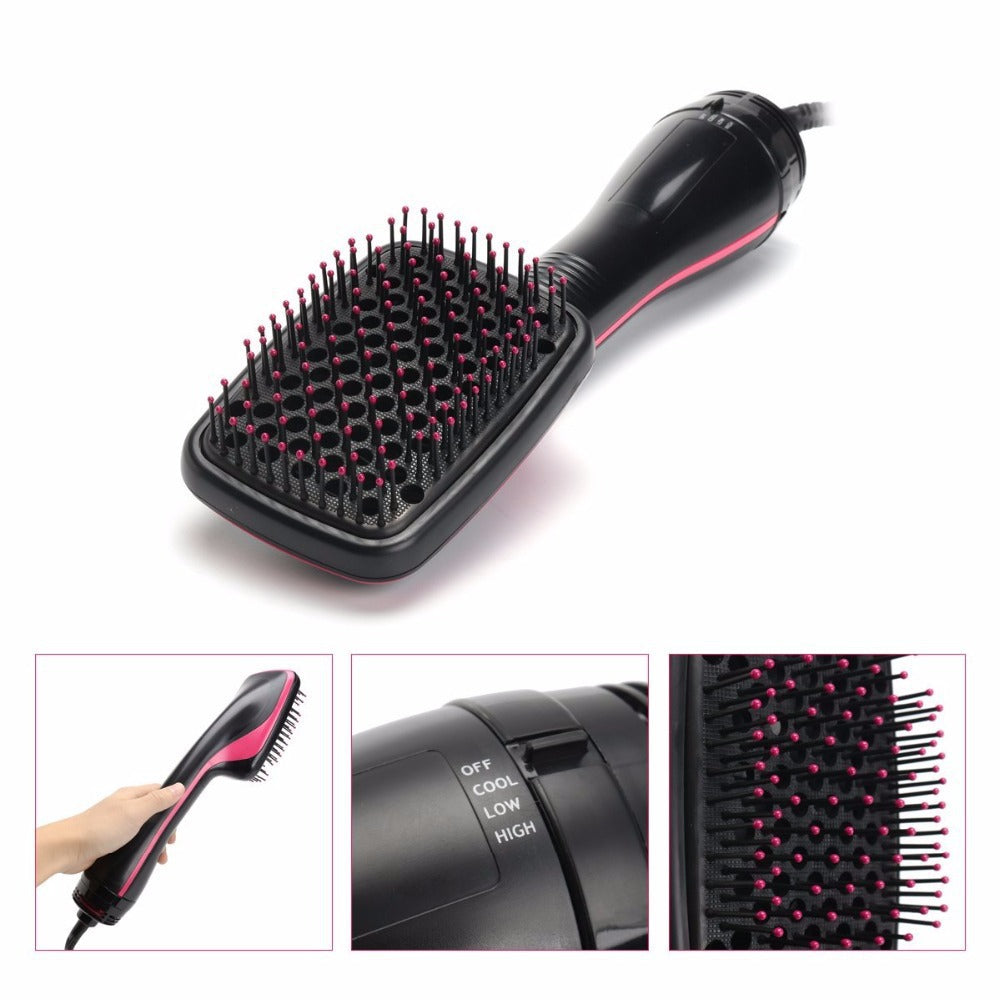🔥LAST DAY 49% OFF-2 in 1 Comfort Comb Design Multifunctional Hair Dryer
