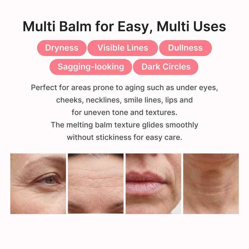 💜LAST DAY - BUY 1 GET 1 FREE PDRN Pink Collagen Multi Balm Stick for Dewy-Looking Skin