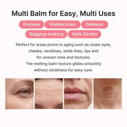 💜LAST DAY - BUY 1 GET 1 FREE PDRN Pink Collagen Multi Balm Stick for Dewy-Looking Skin