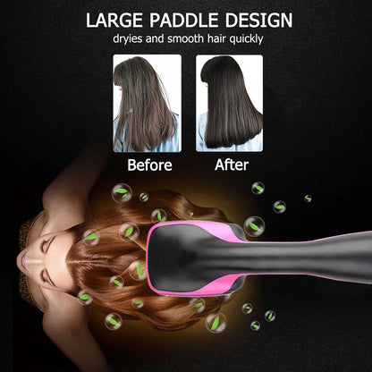 🔥LAST DAY 49% OFF-2 in 1 Comfort Comb Design Multifunctional Hair Dryer