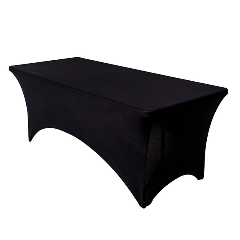 Stretch Fabric Table Top Cap Cover – Elastic Edge, Waterproof & Reusable