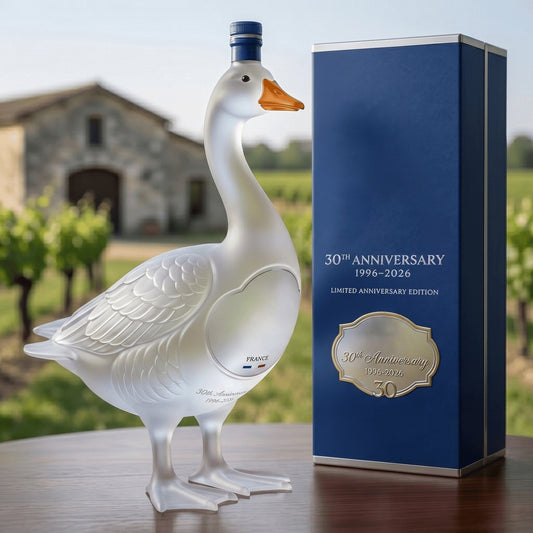 🇫🇷 Goose 30th Anniversary 3D Sculpted Vodka Bottle