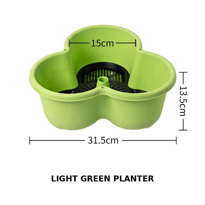 Stackable Vertical Planter with Wheels & Smart Drainage