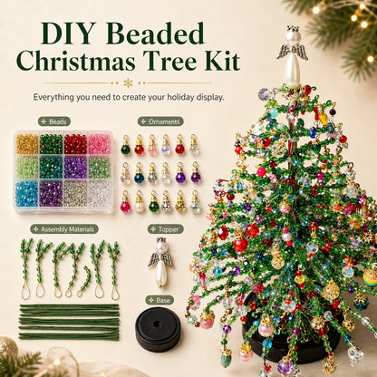 🎅DIY Beaded Christmas Tree Kit | 🎄Handmade Holiday Craft