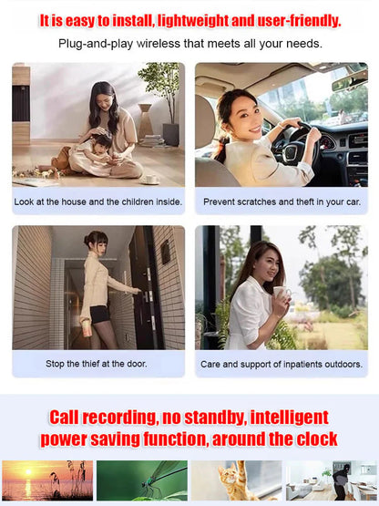 2026 Mini Magnetic WiFi Camera | Built-In Battery & Live View