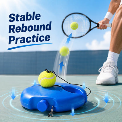 🎾Solo Tennis Trainer with 2 Rebound Balls | Practice Anywhere