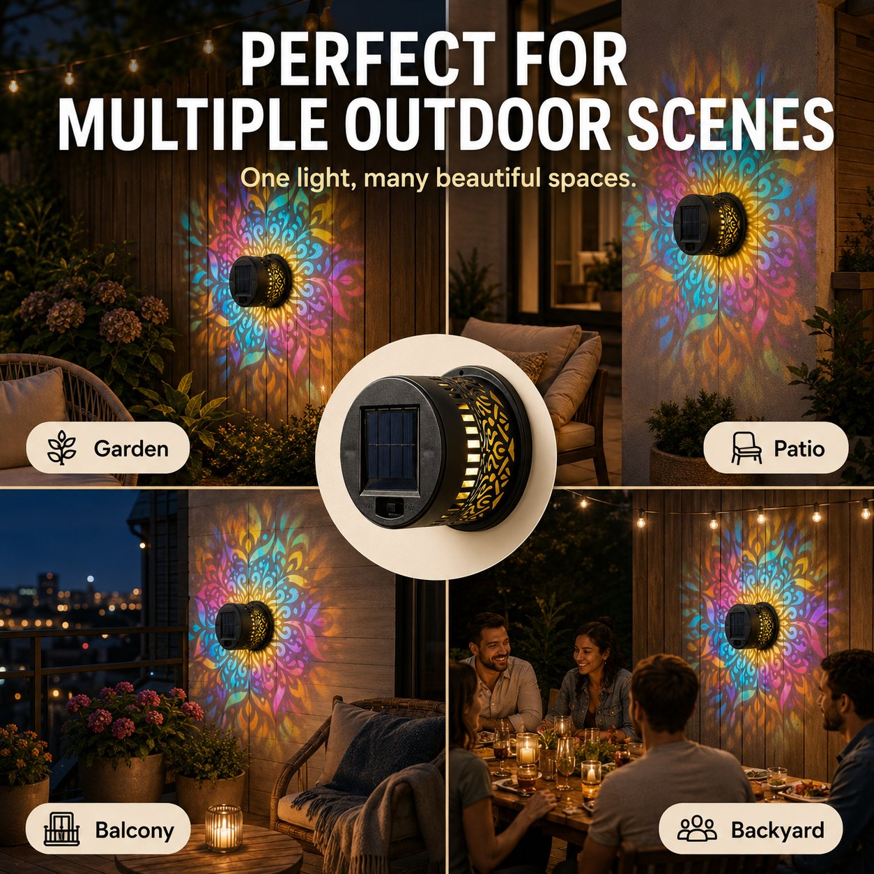 🎁Limited-time 50% OFF🌙 2026 New Solar Mandala Lights