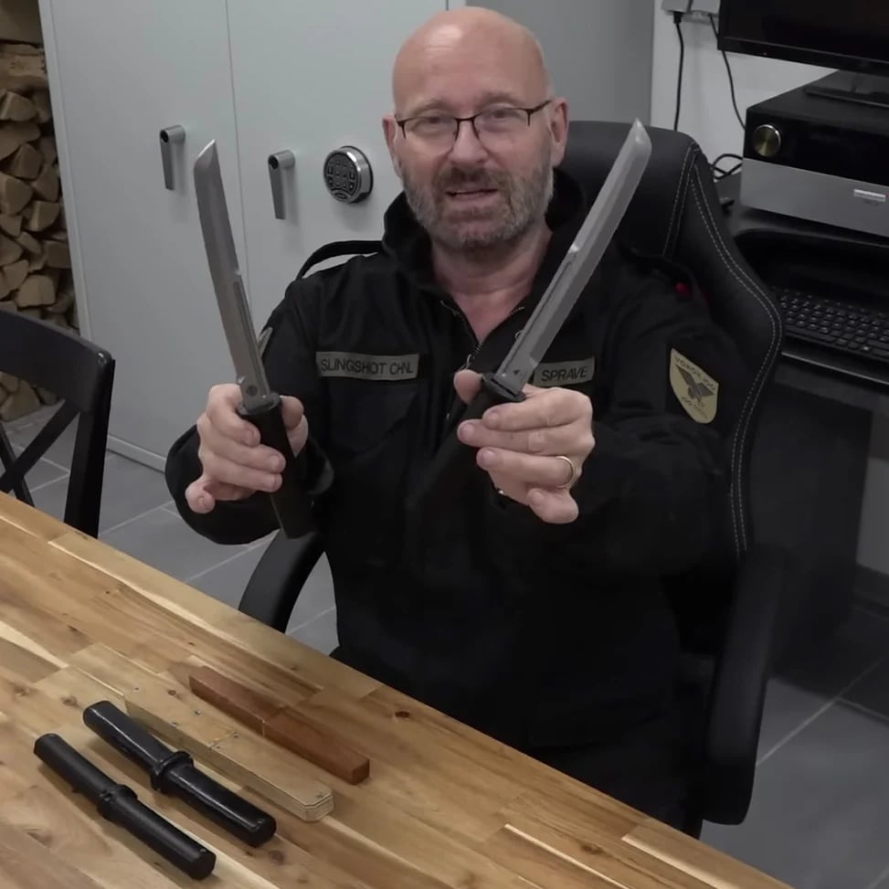 Instant Ronin Double Tanto Knives