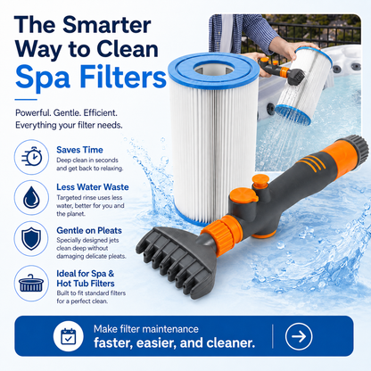 Premium Pool Filter Cartridge Cleaner