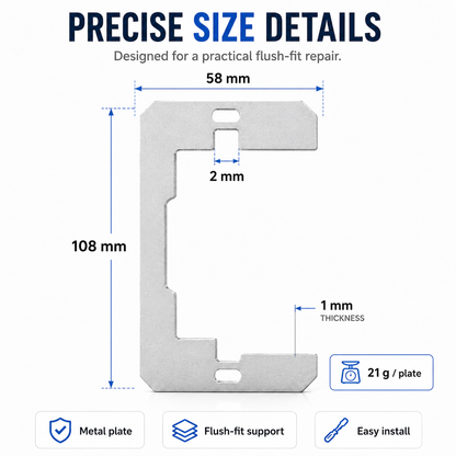 Outlet Spacer Plates for Loose & Recessed Outlets | 5–20 PCS