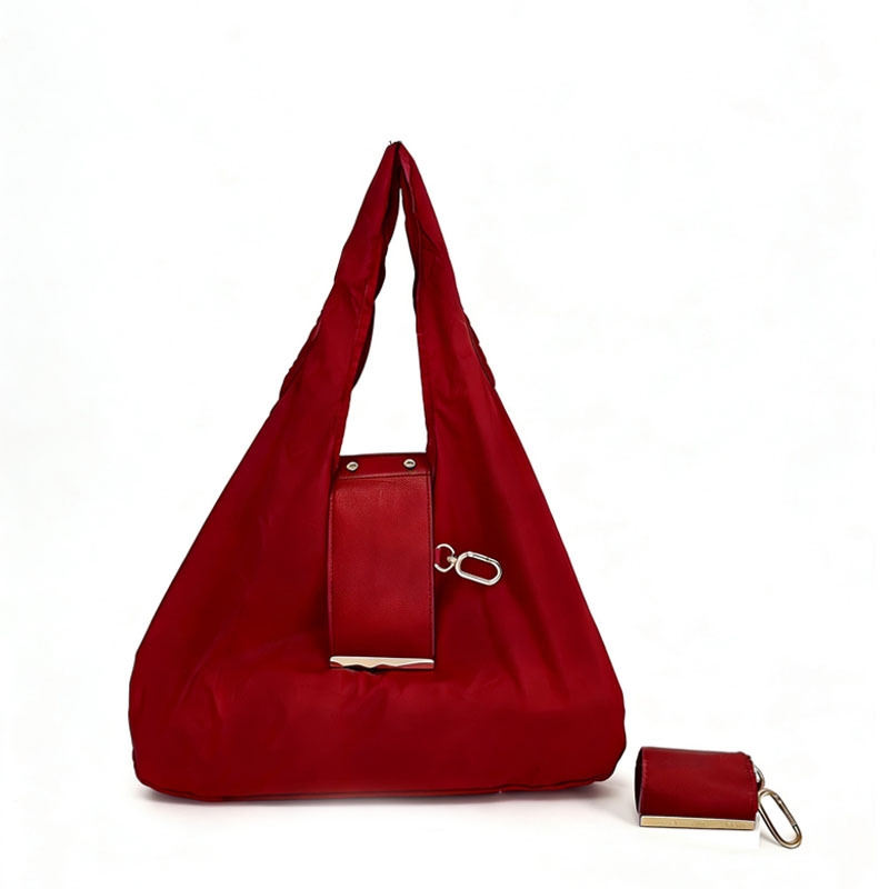👜 Foldable Nylon Tote Bag – Lightweight Large Capacity Travel Bag