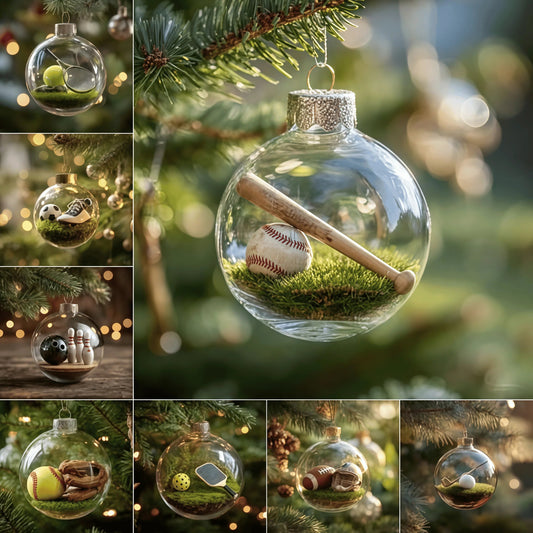 🕒🚨Limited release - ⚾3D Sports Holiday Ornament