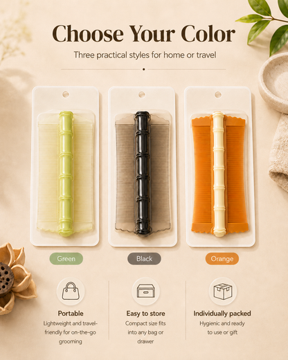 Precision Fine-Tooth Lice Comb – Reusable Nit & Scalp Comb