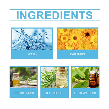 Bed Bug Killer Spray - Plant-Based, Safe for Kids & Pets