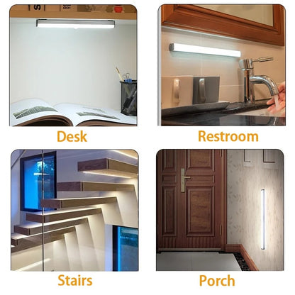 🔥LAST DAY SALE 49% OFF💡 Punch-free Smart Sensor Magnetic Rechargeable LED Lights✈Fast Worldwide Shipping