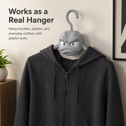 Creative Character Clothes Hanger | Multi-Use Hanger for Clothes & Towels