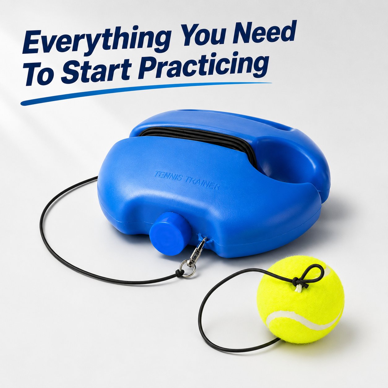 🎾Solo Tennis Trainer with 2 Rebound Balls | Practice Anywhere