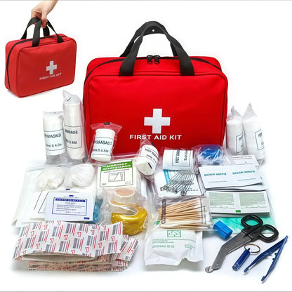 🎒330-Piece All-in-One Waterproof First Aid Kit | Be Ready for the Unexpected🚨