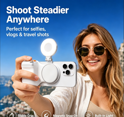 Stop Taking Shaky, Dark Selfies — Shoot Clear, Steady Videos Anywhere