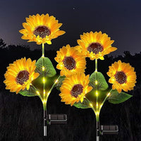 2 pieces 6 flowers