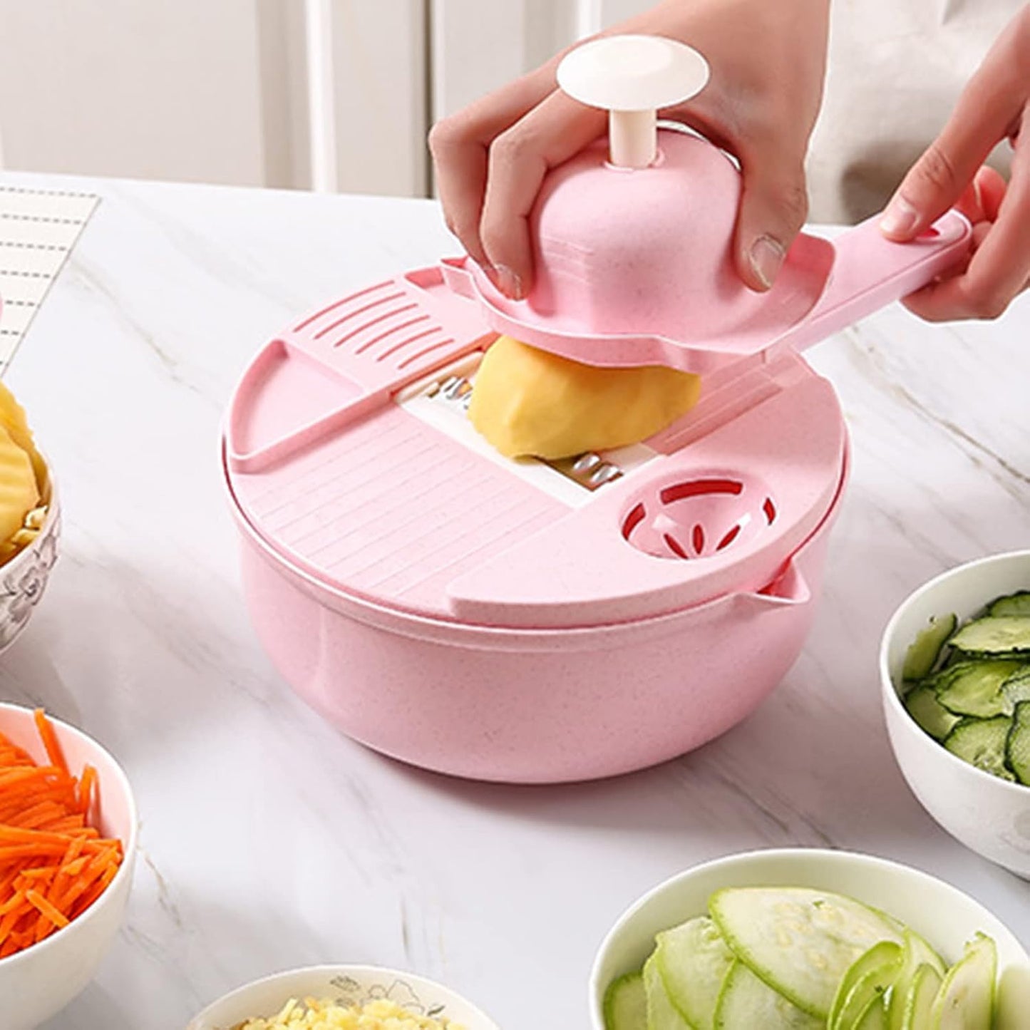 12-in-1 Premium Vegetable Chopper & Kitchen Prep System
