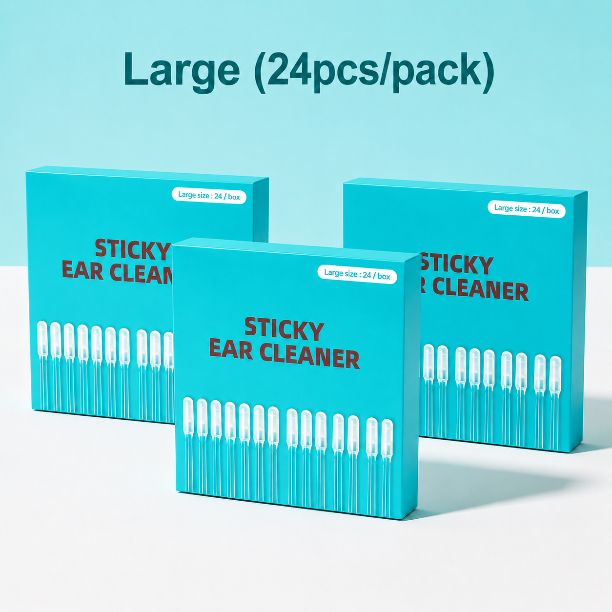 Reusable Sticky Ear Cleaning Swabs | Soft Silicone Tips