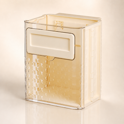 Foldable Wall-Mounted Trash Can for Kitchen Cabinet | Space-Saving Hanging Trash Bin