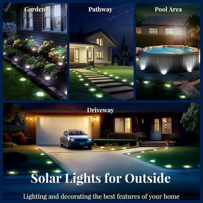 Solar Lights for Outside,Solar Lights Outdoor Waterproof