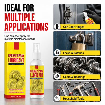 Limited-time 49% off⏰Anti-Rust Lubricant Spray & Rust Remover