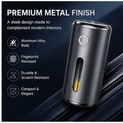 Smart Car Aroma Diffuser – Automatic Mist with 3 Fragrance Modes