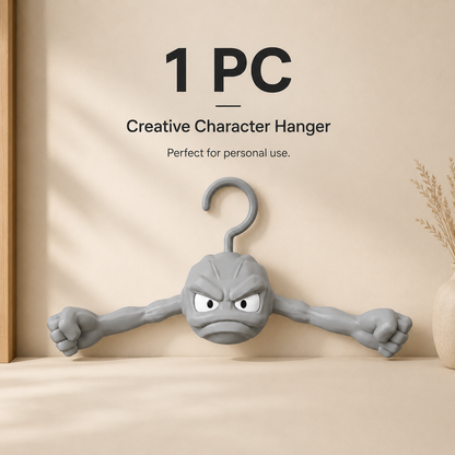 Creative Character Clothes Hanger | Multi-Use Hanger for Clothes & Towels
