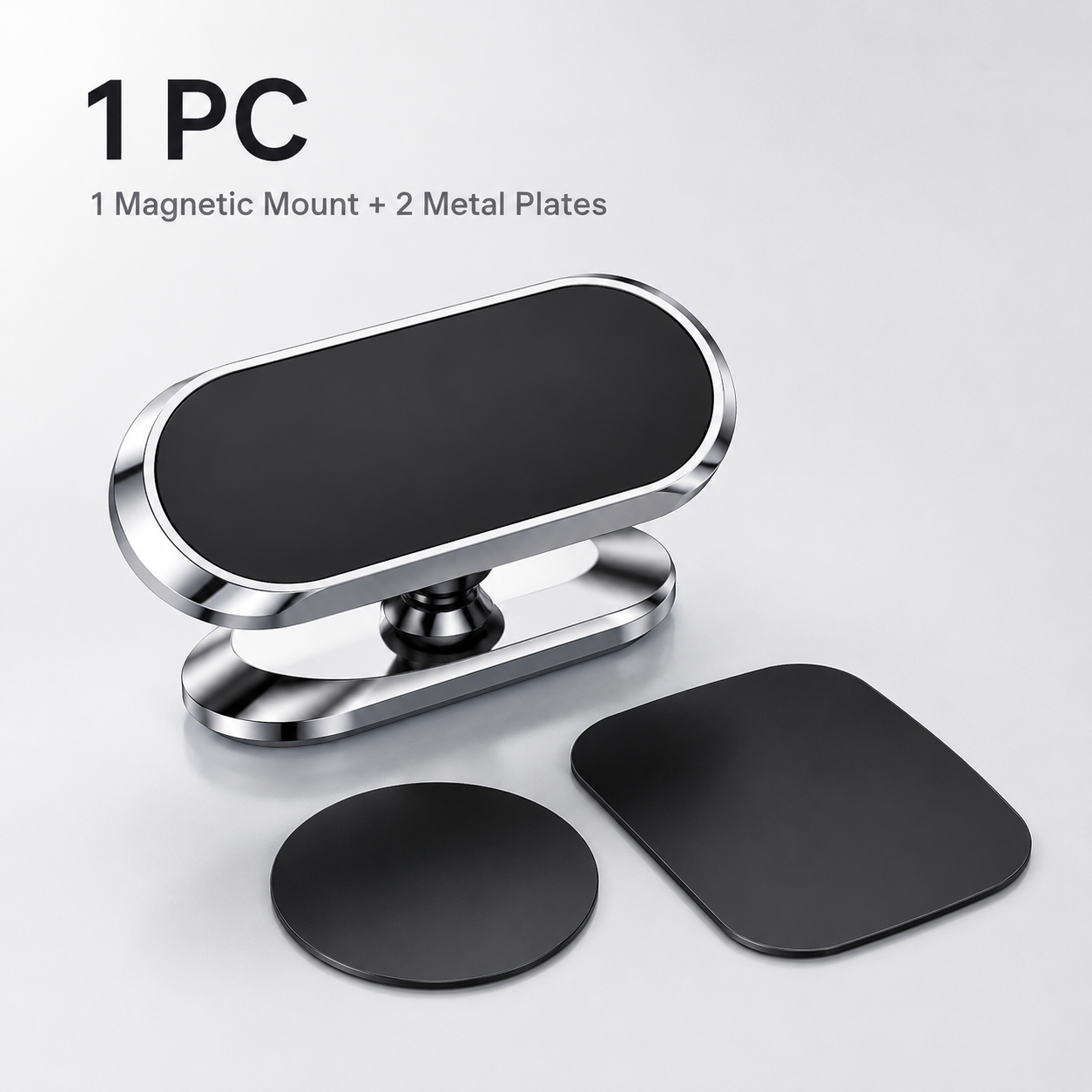 360° Magnetic Car Phone Mount | Foldable Dashboard Holder