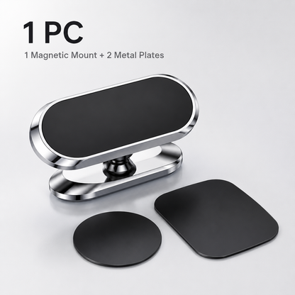 360° Magnetic Car Phone Mount | Foldable Dashboard Holder