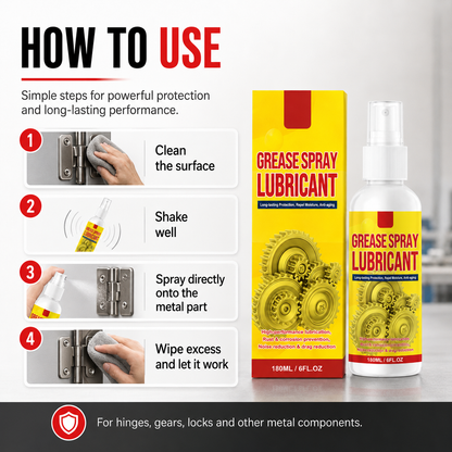 Limited-time 49% off⏰Anti-Rust Lubricant Spray & Rust Remover
