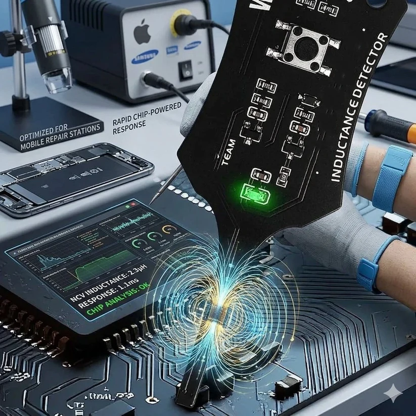 Type-C Inductance Tester Motherboard Coil Tester, Electronic Circuit Board Inductor Detector