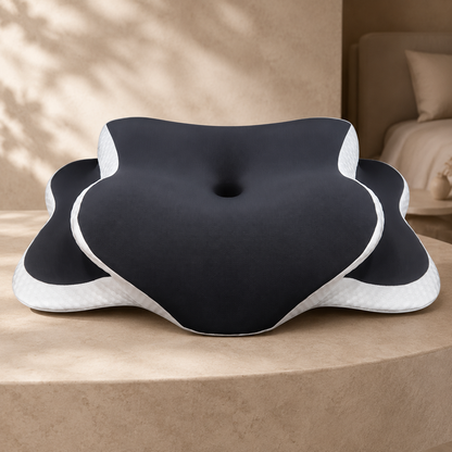 5-Zone Ergonomic Memory Foam Pillow | Contoured Support