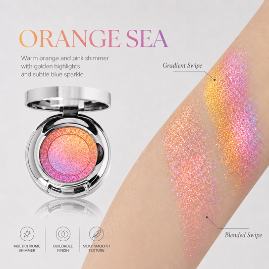 2026Multichrome Baked Highlighter Eyeshadow | Gradient Glow