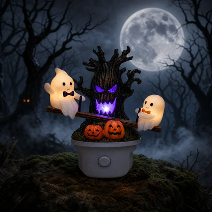 Summer Sale 49% OFF -  Halloween Ghost Tree LED Night Light