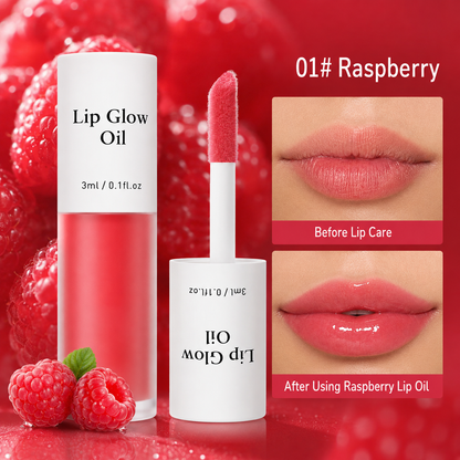 New⭐Lip Glow Oil – 7 Fruit-Inspired Glossy Shades